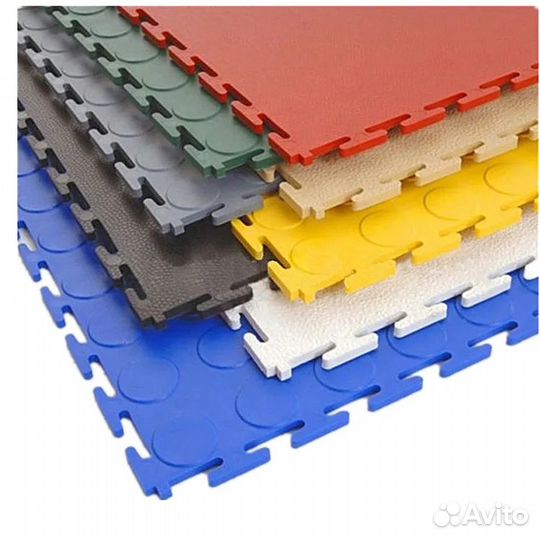 Модульная напольная плитка пвх