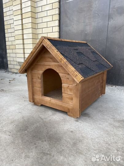 Будка утепленная двускатная