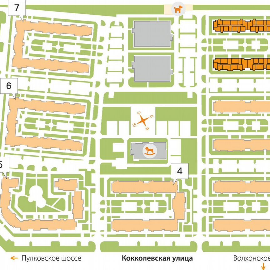 3-к. квартира, 82,8 м², 1/5 эт.