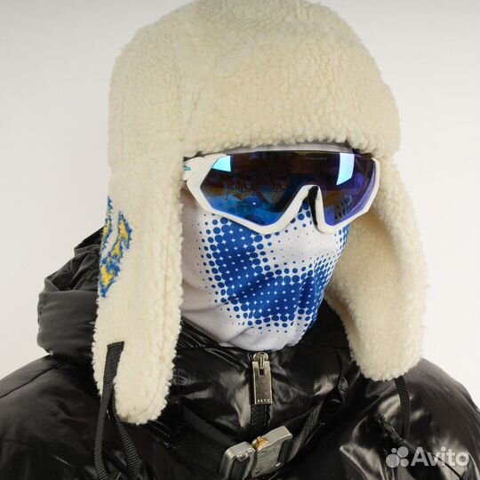 Шапка ушанка supreme