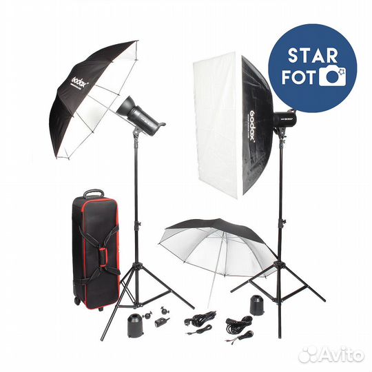 Студийное оборудование Godox SK300II-E, комплект