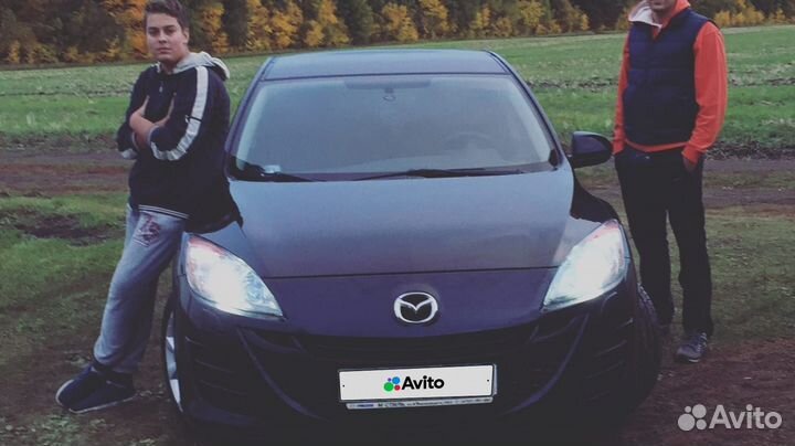 Mazda 3 1.6 AT, 2009, битый, 186 000 км