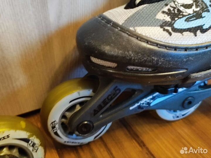 Роликовые коньки детские раздвижные