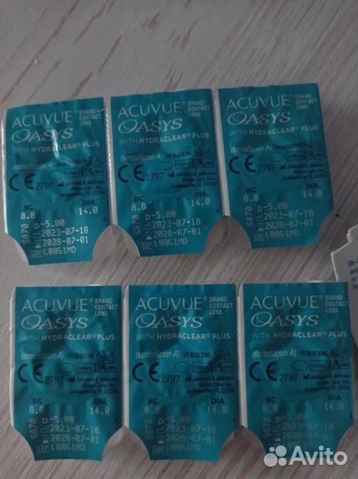 Acuvue Oasys Контактные линзы