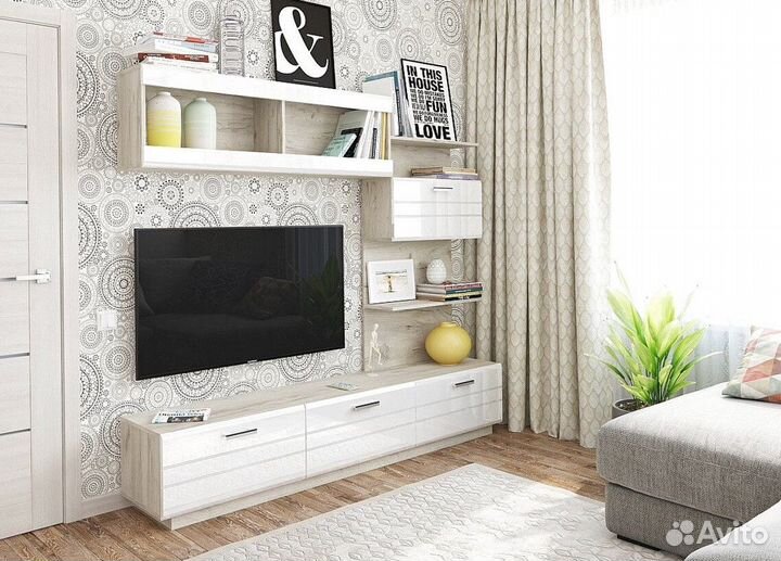 Мини стенка в гостиную 2 метра