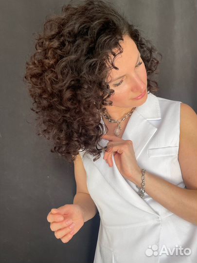 Стрижка кудрявых волос