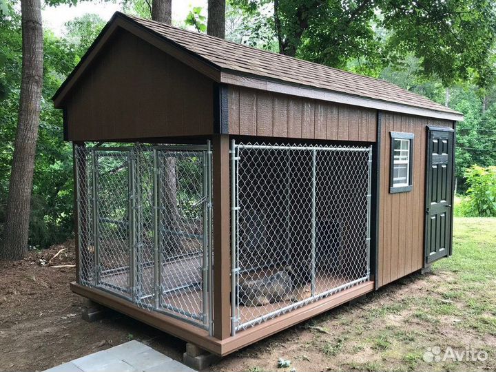 Вольер для собак уличный утепленный
