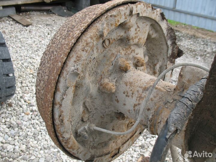 Задний мост Nissan Patrol K160 / K260 2.8 TD 1992г