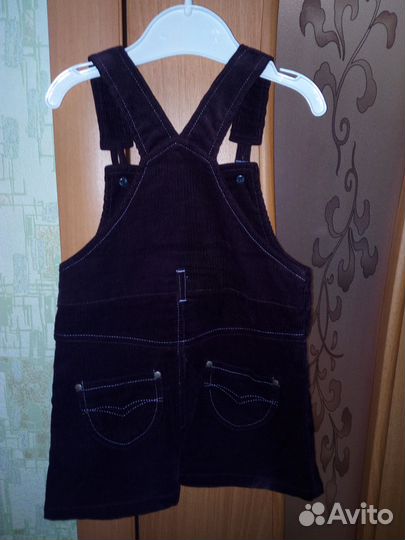 Сарафан вельветовый