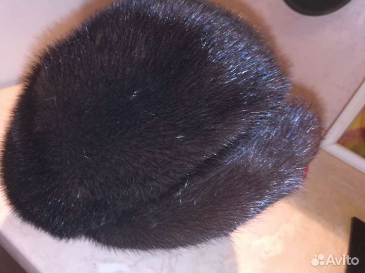 Женский норковый берет