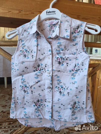 Рубашка для девочки 116