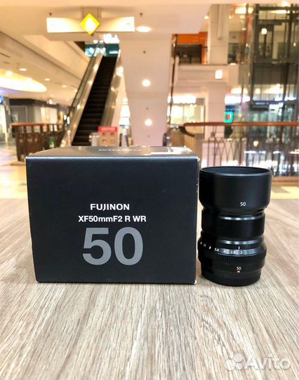Объектив Fujifilm XF 50mm f/2 R WR Black
