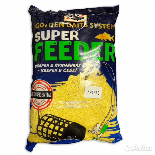 Прикормка GBS Super Feeder Ананас 1кг