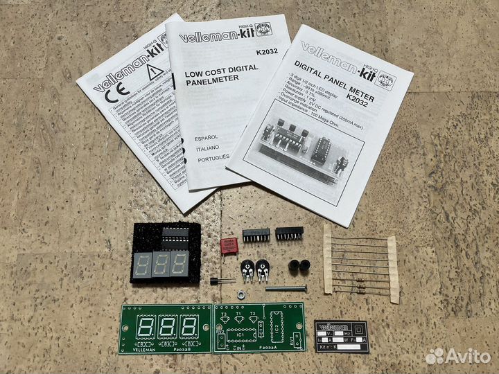 Вольтметр K2032 Velleman