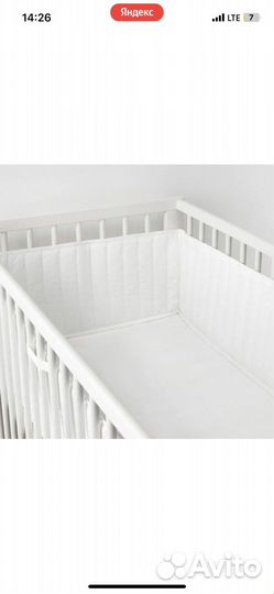 Бортики в кроватку IKEA