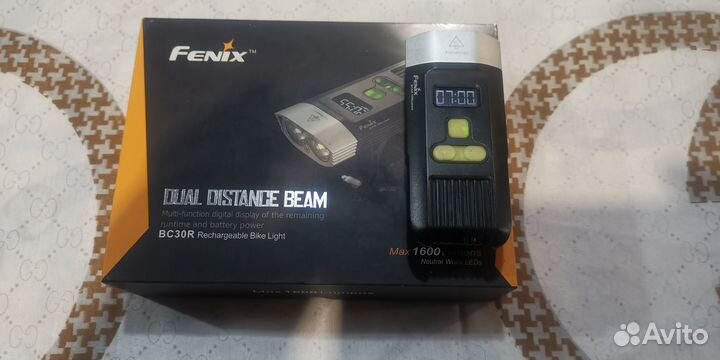 Фонарь велосипедный Fenix bc30r