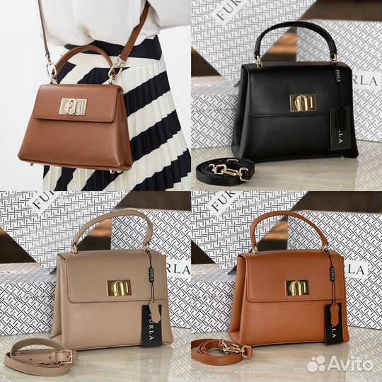 Сумка Furla натуральная кожа