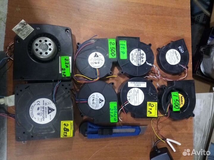 Вентилятор улитка 12в новые и б/у