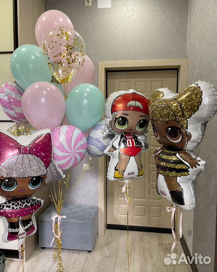 Воздушные геливые шарики