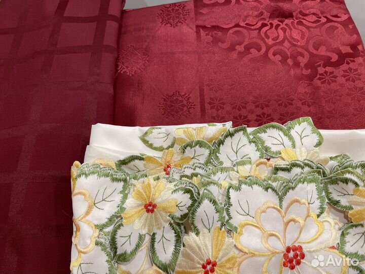 Скатерть разные 3 шт