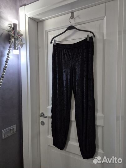 Велюровые брюки шаровары Deseo 52 размер