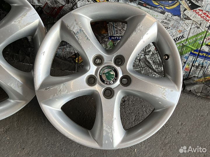Диски R15 5x100 Skoda, VW Чехия, Оригинал