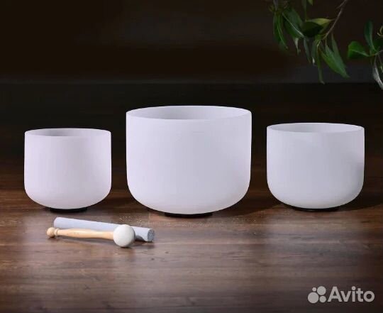 Хрустальные поющие чаши