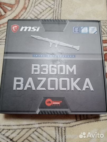 Материнская плата MSI B360M bazooka