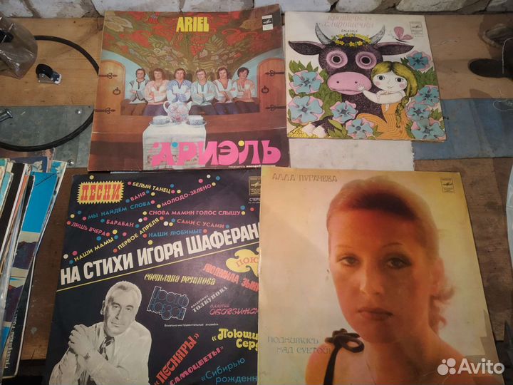 Виниловые пластинки 70-80х годов