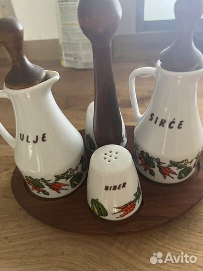 Набор для специй югославия