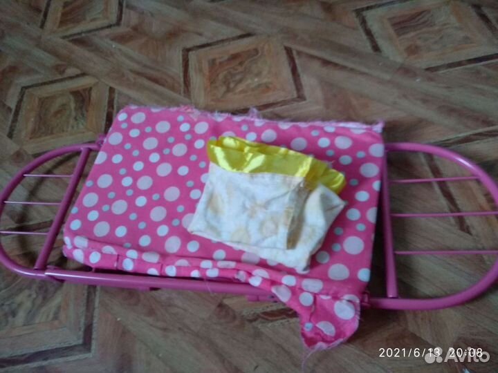 Игрушечная кроватка для кукол 40 см