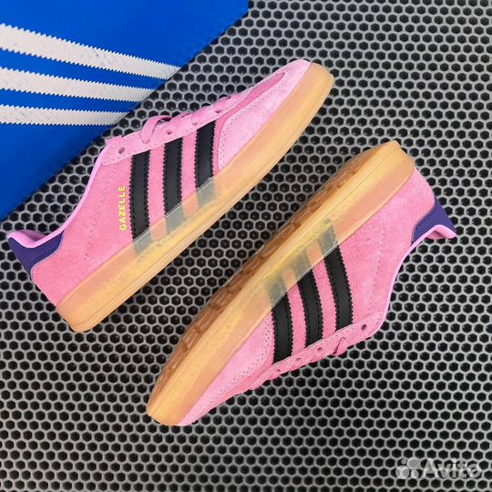 Adidas Gazelle Indoor Shoes Bliss Pink