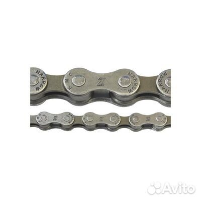 Вело цепь KMC 116 звеньев c замком 7 скоростная