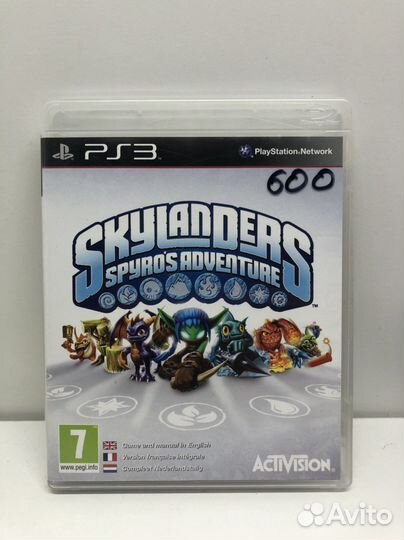 Диск Skylanders Spyro adventure на PS3