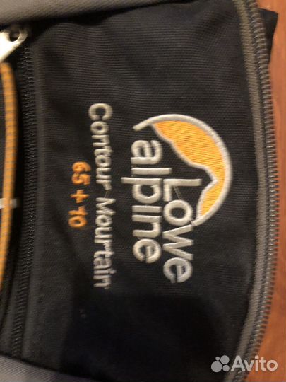 Туристический рюкзак 65л+10 Lowe alpine