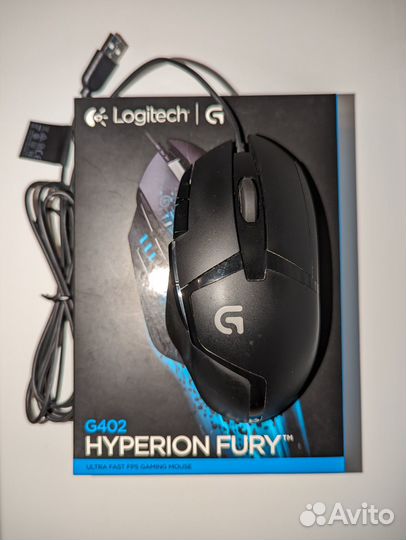 Logitech G402 Hyperion Fury Игровая мышь