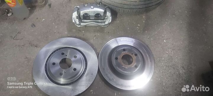 Усиленные тормоза от Highlander супорта