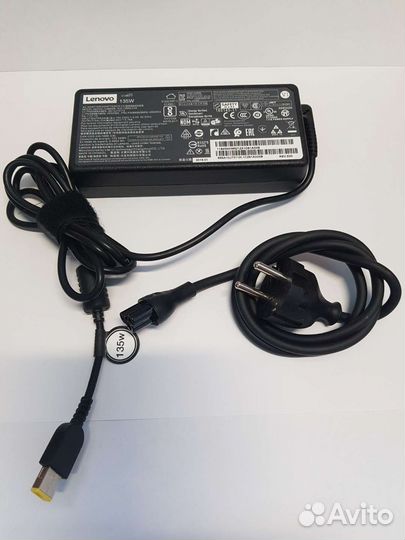 Блок питания для ноутбука lenovo 135w 20V-6,7A
