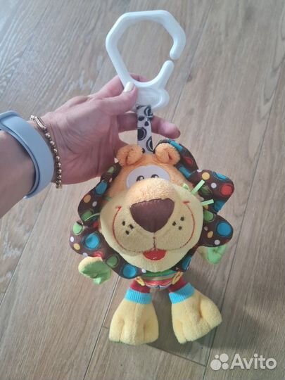 Lamaze игрушки лев енот такса