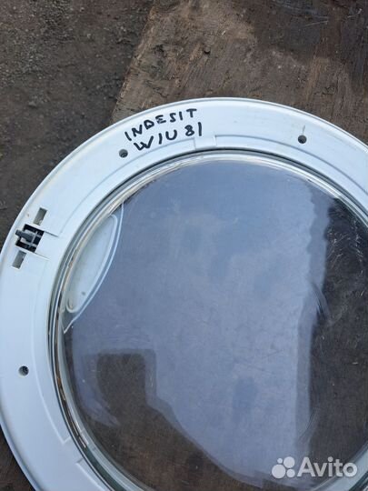Люк стиральной машины indesit