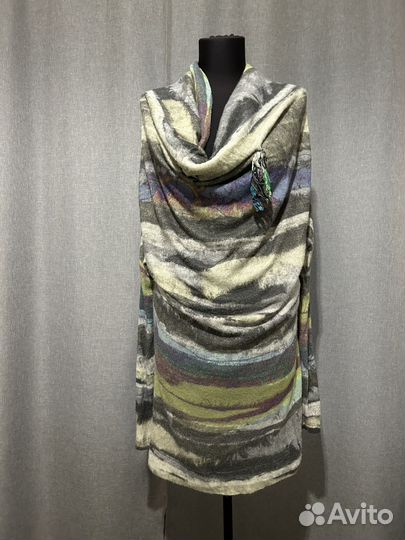 Платье женское объемный ворот вискоза Mone р46