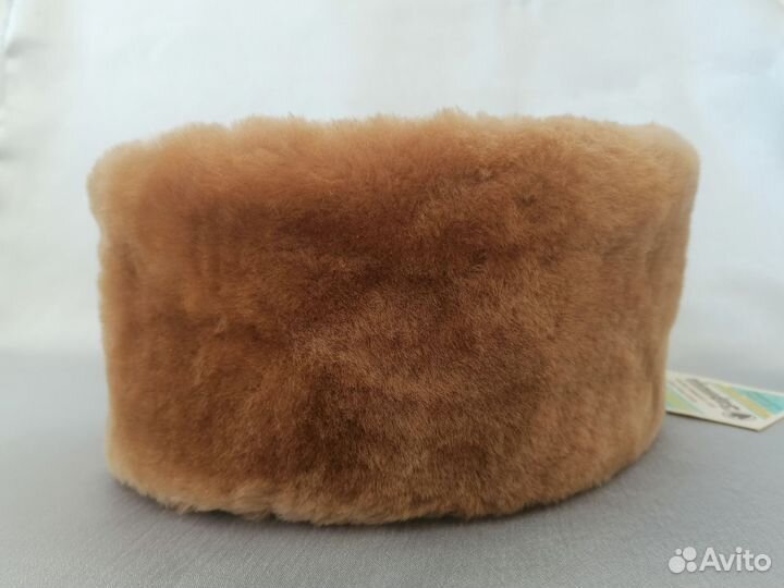 Шапка женская овчина, размер 57, с этикеткой, винт