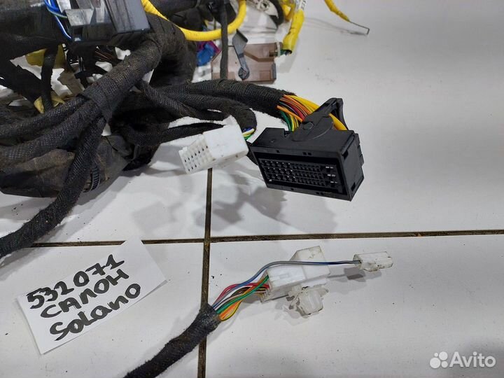 Электропроводка салон и под торпедо (Lifan Solano)