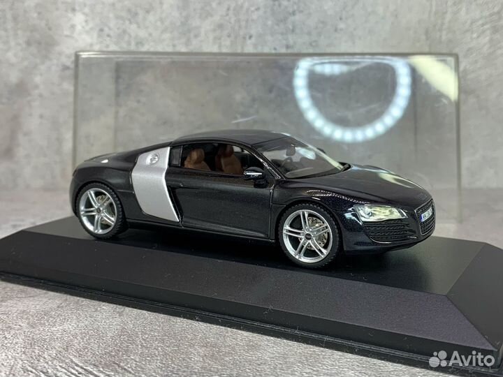 Масштабная коллекционная модель авто Audi R8 1:43