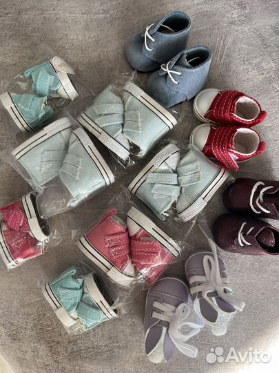 Кеды для кукол 5 см, обувь для куклы