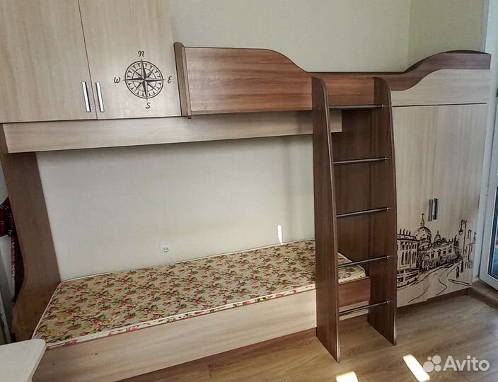 Двухъярусная кровать бу