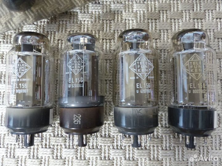 Tubw EL156 pp усилитель ламповый