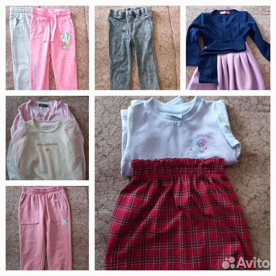 Вещи пакетом на девочку 122