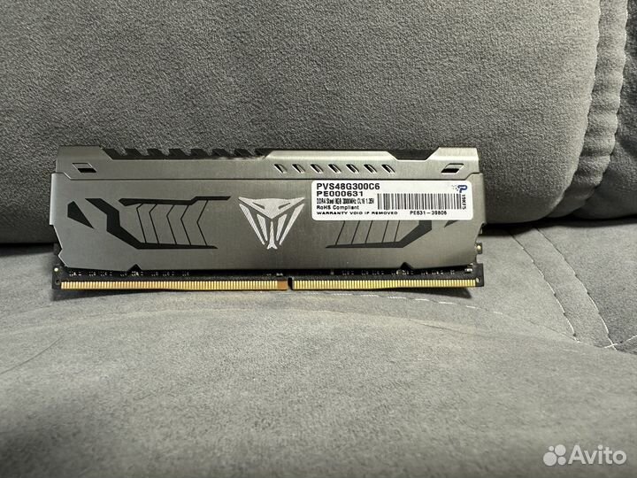 Оперативная память ddr4 8gb patriot viper steel