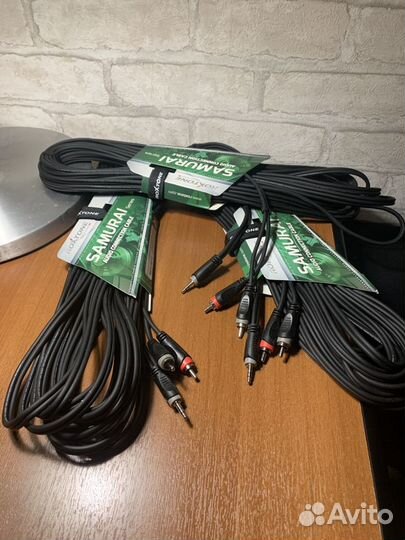 Кабель аудио 1xMiniJack - 2xRCA Roxtone rayc150/10